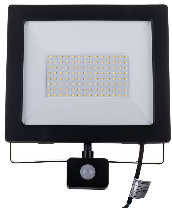 Naświetlacz ledowy 100W z sensorem 4000K czarny - Image 8