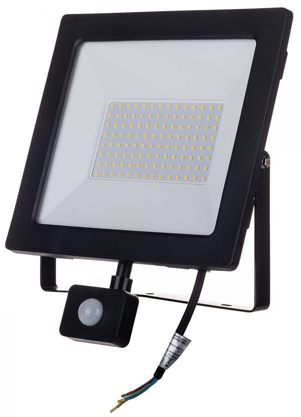 Naświetlacz ledowy 100W z sensorem 4000K czarny - Image 7