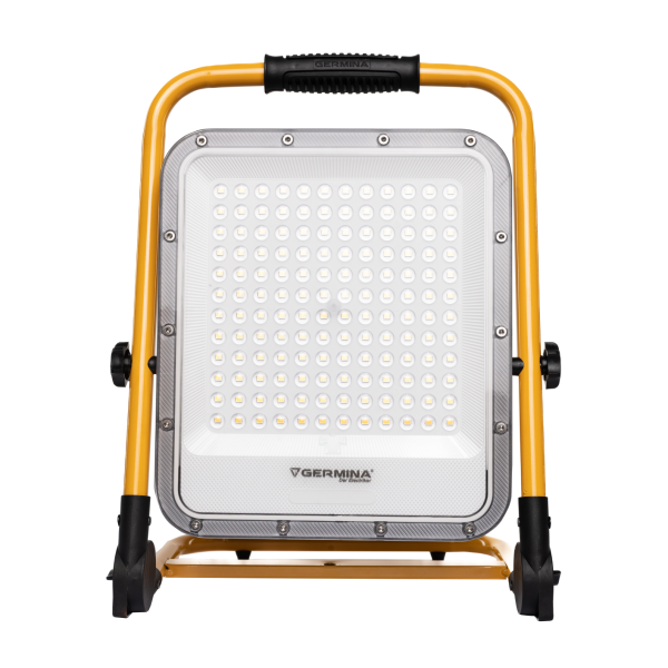 GW-0074. NASWIETLACZ AKUMULATOROWY LED HERKULES 2.0 100W