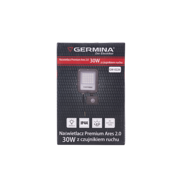 Naświetlacz Premium Ares 2.0 30W z czujnikiem ruchu - obrazek 6